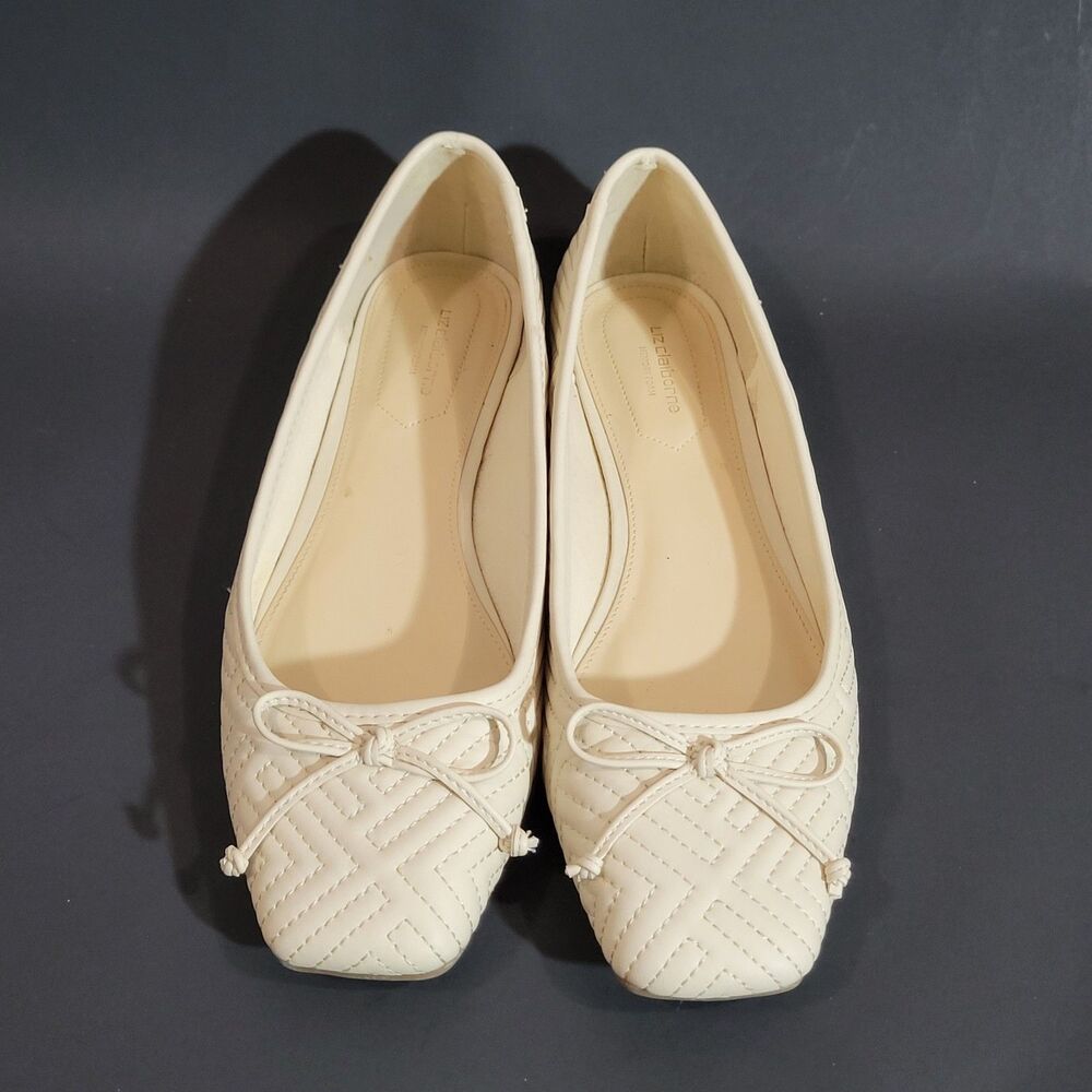 Liz claiborne Fallow Women Flat Beige Sz 10 M - Picture 2 of 7